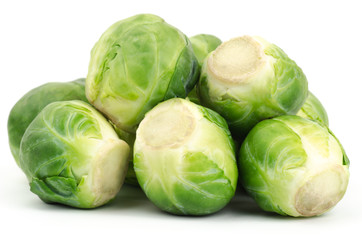 Fototapeta premium Fresh brussel sprouts