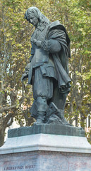 Statue de Pierre Paul Riquet à Béziers