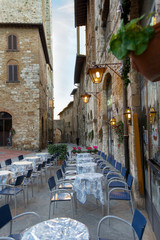 Fototapeta na wymiar San Gimignano, Italy
