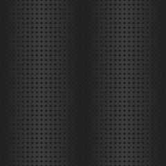 Plakat seamless black dots gradient pattern