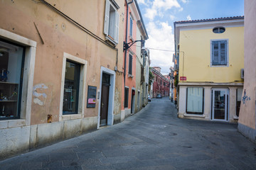 Street in Koper, Slovenia