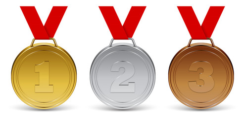 Médailles vectorielles 1