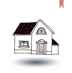 House icon, vector illustration.