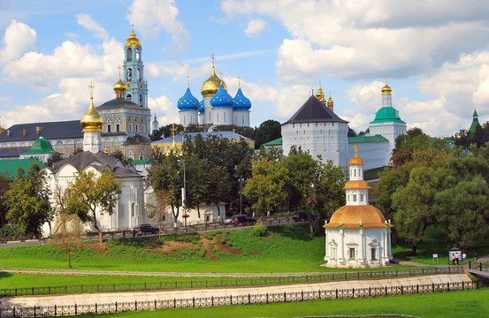 Trinity Sergius Lavra, Sergiev Posad, Russia. UNESCO Heritage.