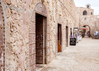 Fototapeta premium Old harbor in Essaouira, Morocco