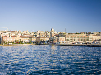 Beautiful architecture, and buildings of Trieste, Italy
