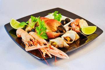 mixed seafood