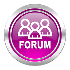 forum violet icon