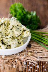 Herb Butter in a bowl