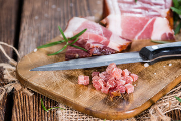 Diced Ham with Rosemary