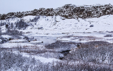 Thingvellir National Park Iceland Landscape