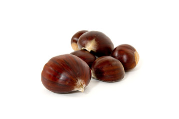 Pile of chestnut