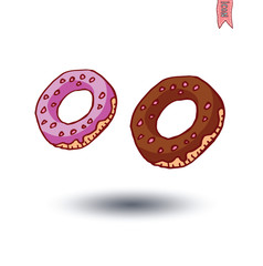 Cake food icon, vector illustration.