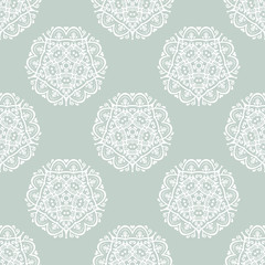 Orient Seamless  Pattern. Abstract Background
