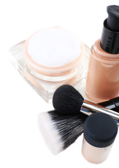 Basic make-up products, close-up