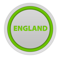 England circular icon on white background