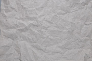 Crumpled paper as background 