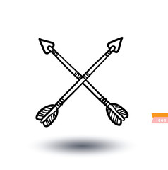 Set of arrows, vector illustration