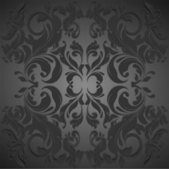 Black vintage luxurious background