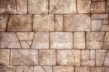 Brown brick-wall background