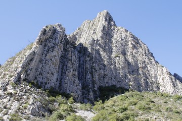 La Huasteca rocky mountain - Nuevo leon mexico