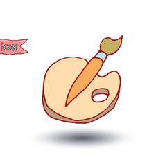 Back to school, icons, vector illustration.