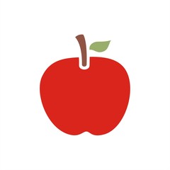 Icono manzana roja