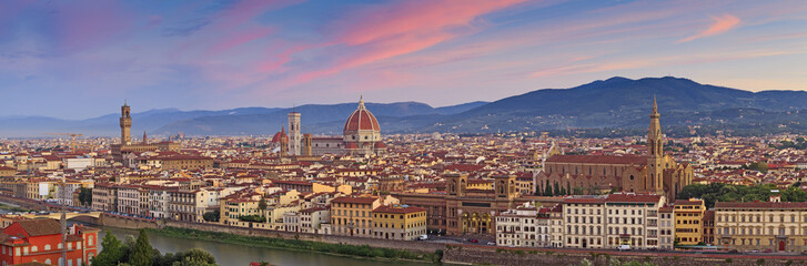 Fototapeta na wymiar Florence Panorama.