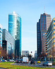 Berlin business downtown