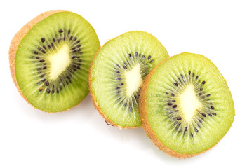 Fototapeta premium kiwi on white background. close-up