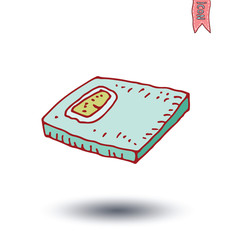 Weight Scale, hand drawn vector.