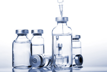Vials and Syringe
