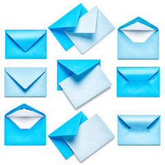 Blue envelopes