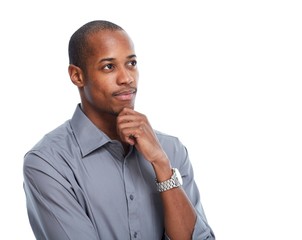 African-American businessman