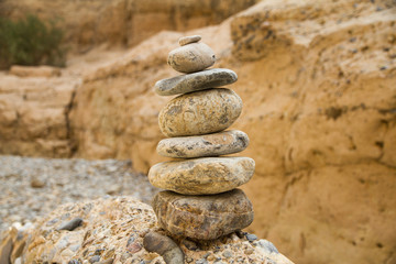 Fototapeta na wymiar Pile of stones