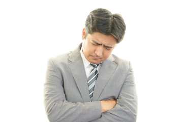 苦悩するビジネスマン