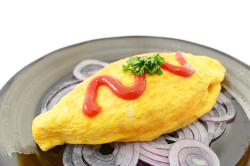 おいしそうなオムライス