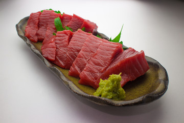 本マグロの赤身の刺身