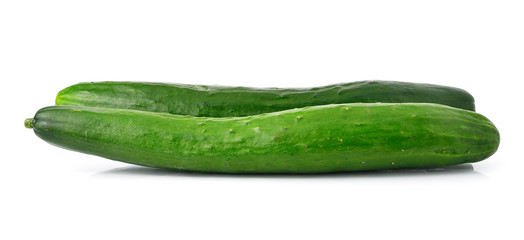 Cucumber isolated on white background