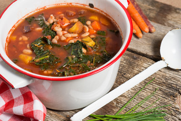 Kale and Bean Soup