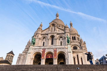 Fototapeta na wymiar パリ　サクレクール寺院