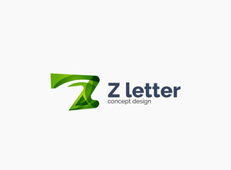 Modern company Z letter logo