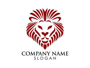 Lion Head simple logo 1
