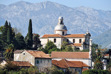Small town of Boka Kotorska bay, Montenegro