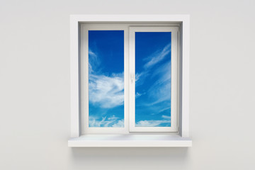 Sky in the window