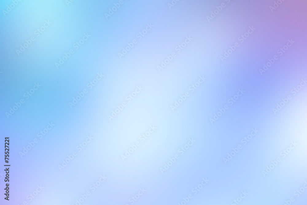 Wall mural abstract blue soft background with gradient highlights.