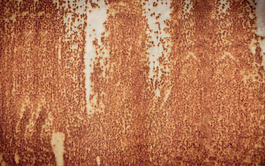Iron surface rust