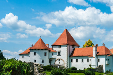 Obraz na płótnie Canvas Old Town Castle in Varazdin Croatia