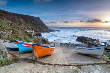 Fishing Boats at Priest's Cove