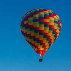 Naklejka premium Balloon flying up
